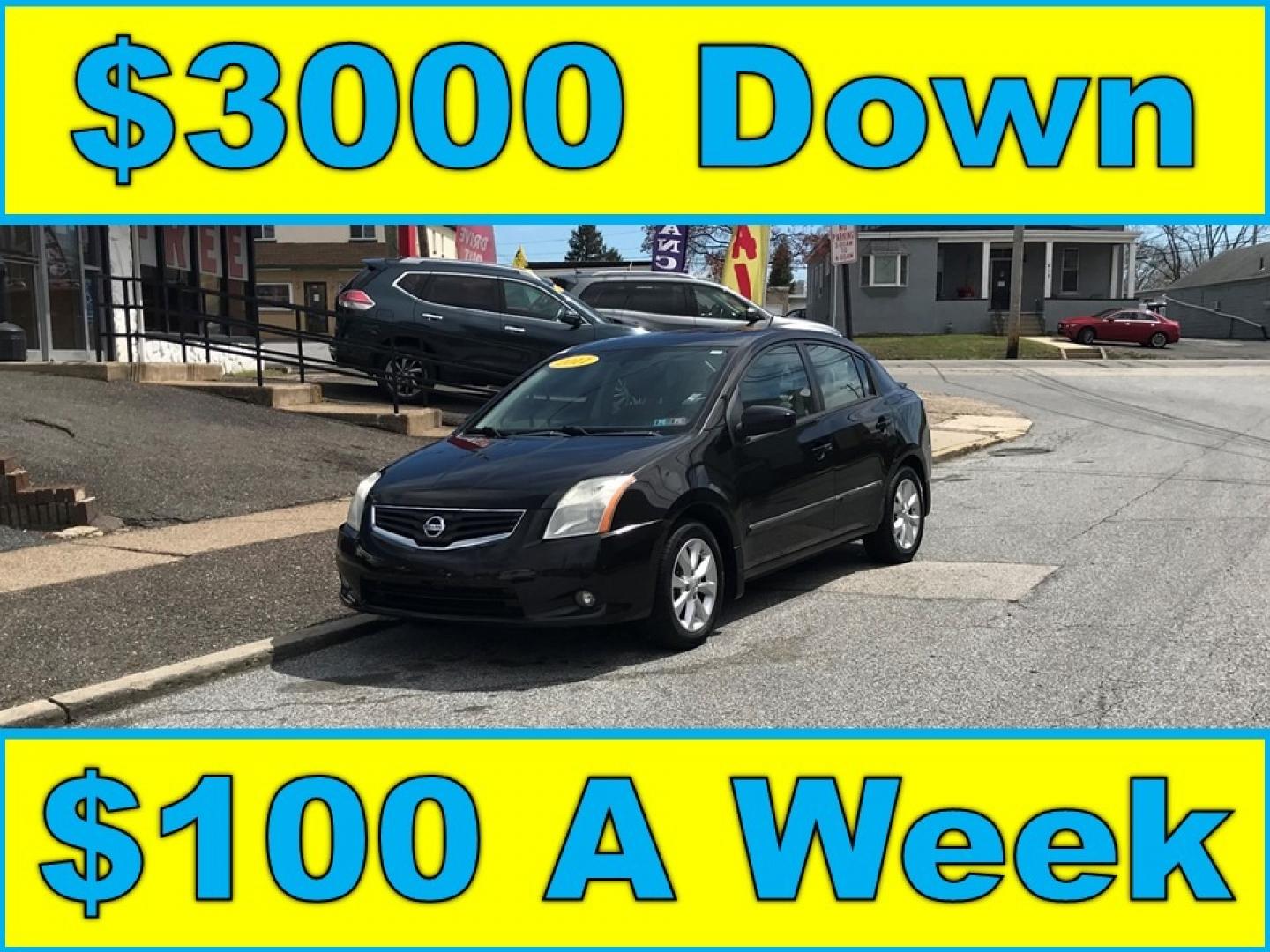 2011 Black /Gray Nissan Sentra SL (3N1AB6AP6BL) with an 2.0 engine, Automatic transmission, located at 577 Chester Pike, Prospect Park, PA, 19076, (610) 237-1015, 39.886154, -75.302338 - Photo#0